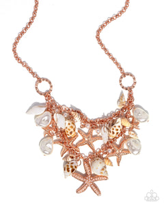 Seashell Shanty Copper Necklace