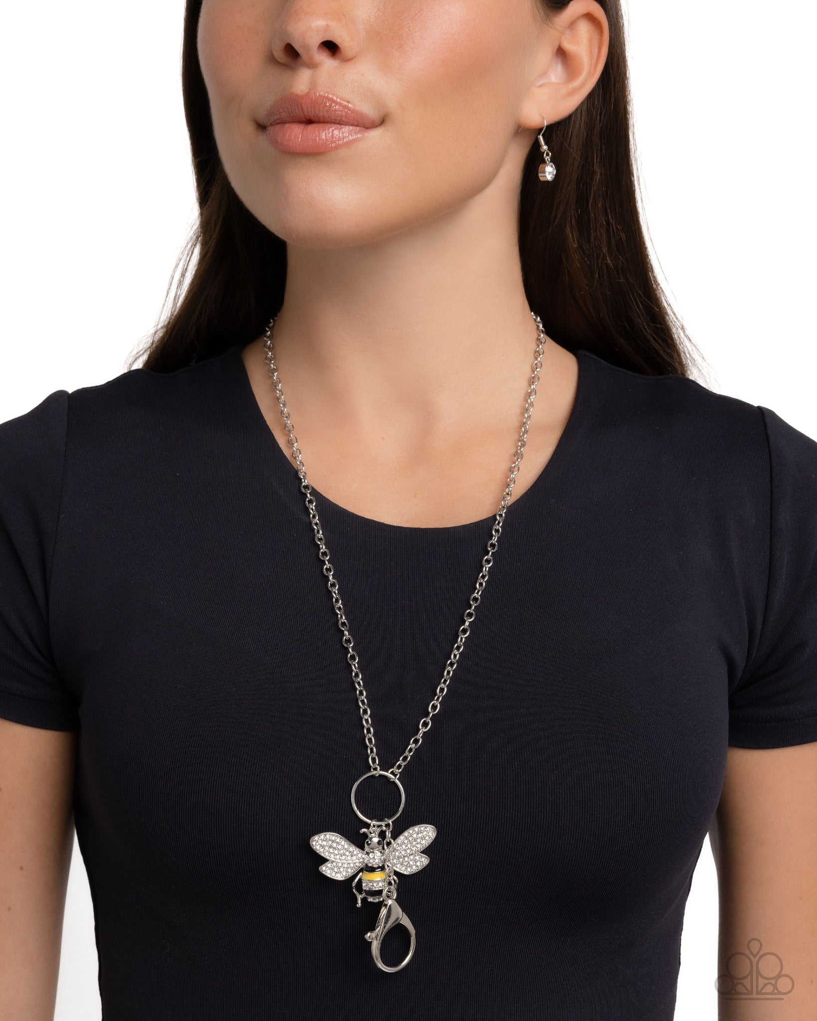 BEE-utiful Basic Yellow Necklace
