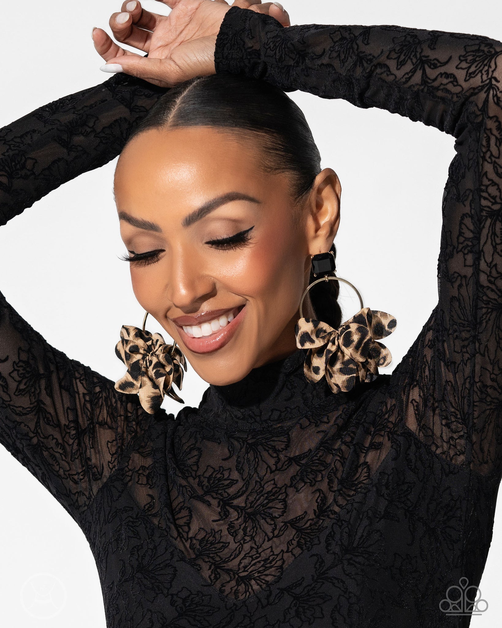 Charm Cheetah Earring