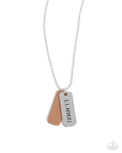 Roman Retrograde Necklace