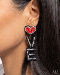 Visible Valentines Earring