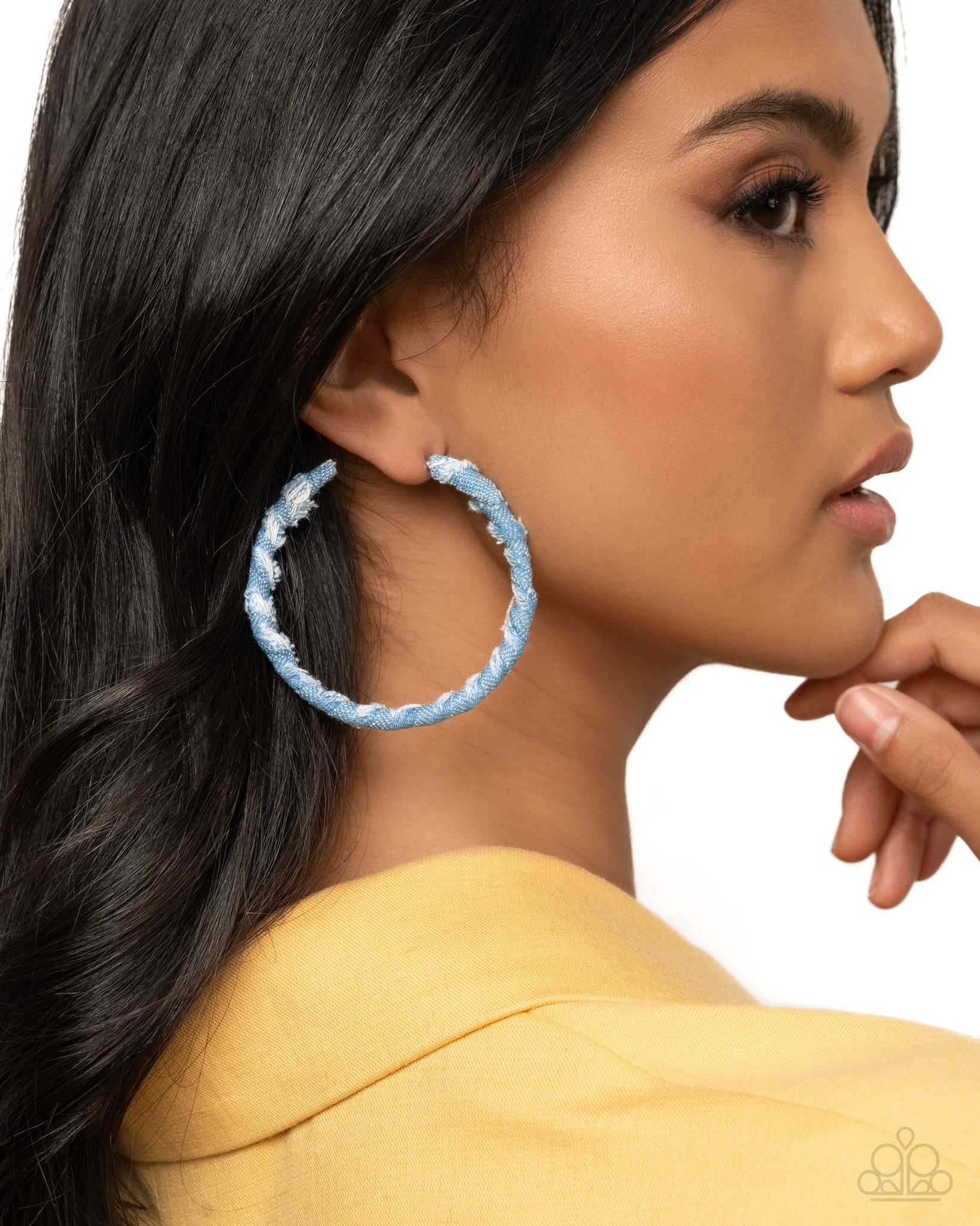 Denim Debut Earring