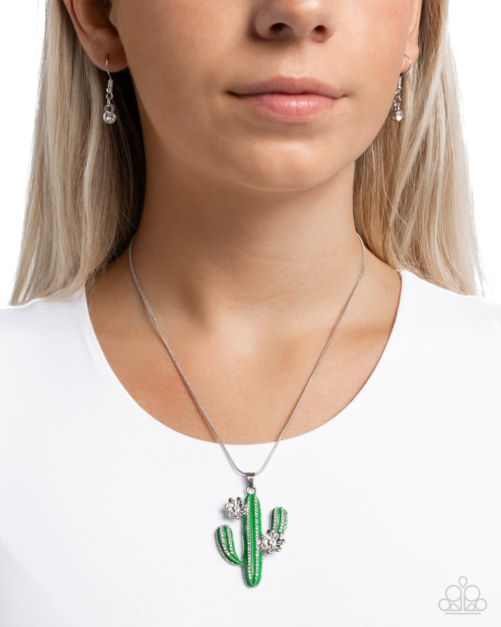 Carefree Cactus Necklace