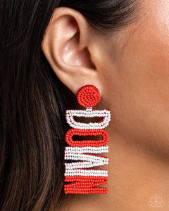 Touchdown Texture Earring