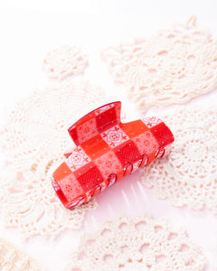 PRE-ORDER: Patchwork Promise Hair Clip