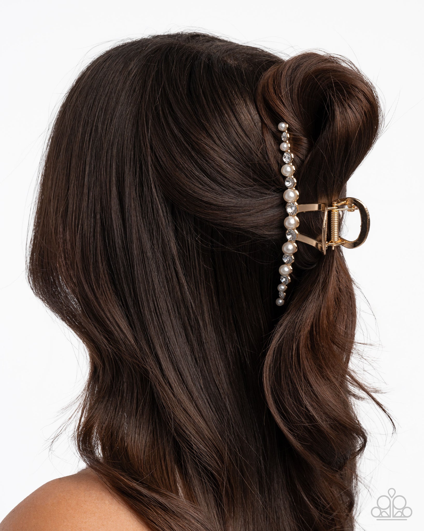 Social Shimmer Hair Clip