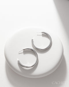 PRE-ORDER: Argent Rhodium Earring