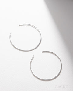 PRE-ORDER: Halo Rhodium Earring