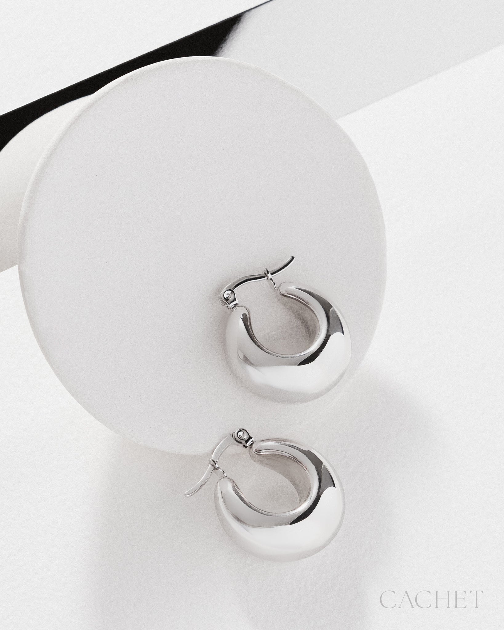 PRE-ORDER: Haute Rhodium Earring