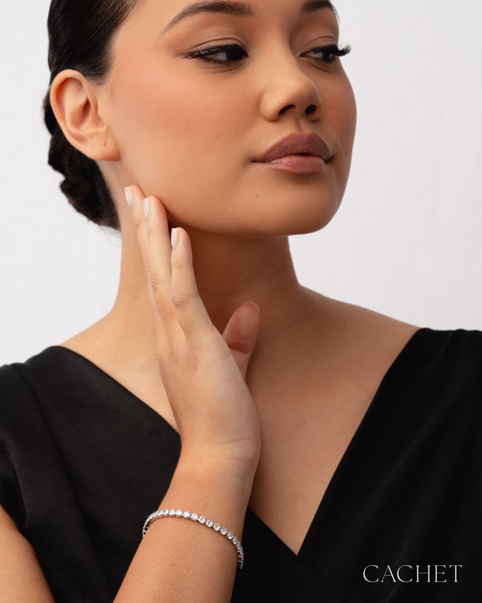 PRE-ORDER: Elira Rhodium Bracelet