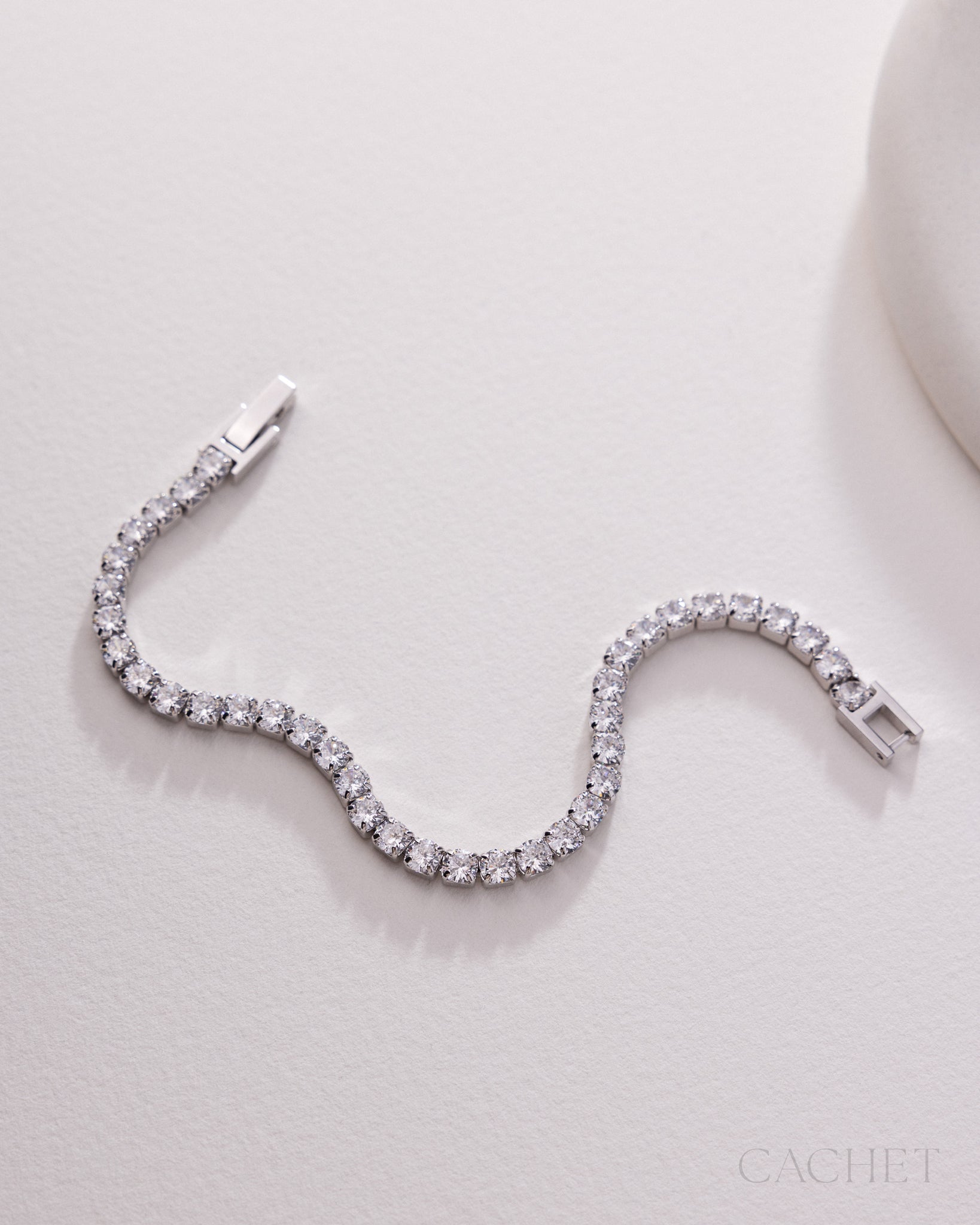 PRE-ORDER: Elira Rhodium Bracelet