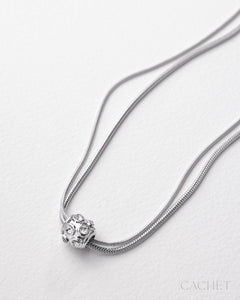 PRE-ORDER: Luma Rhodium Necklace