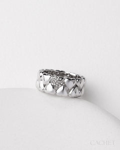 PRE-ORDER: Promising Rhodium Ring