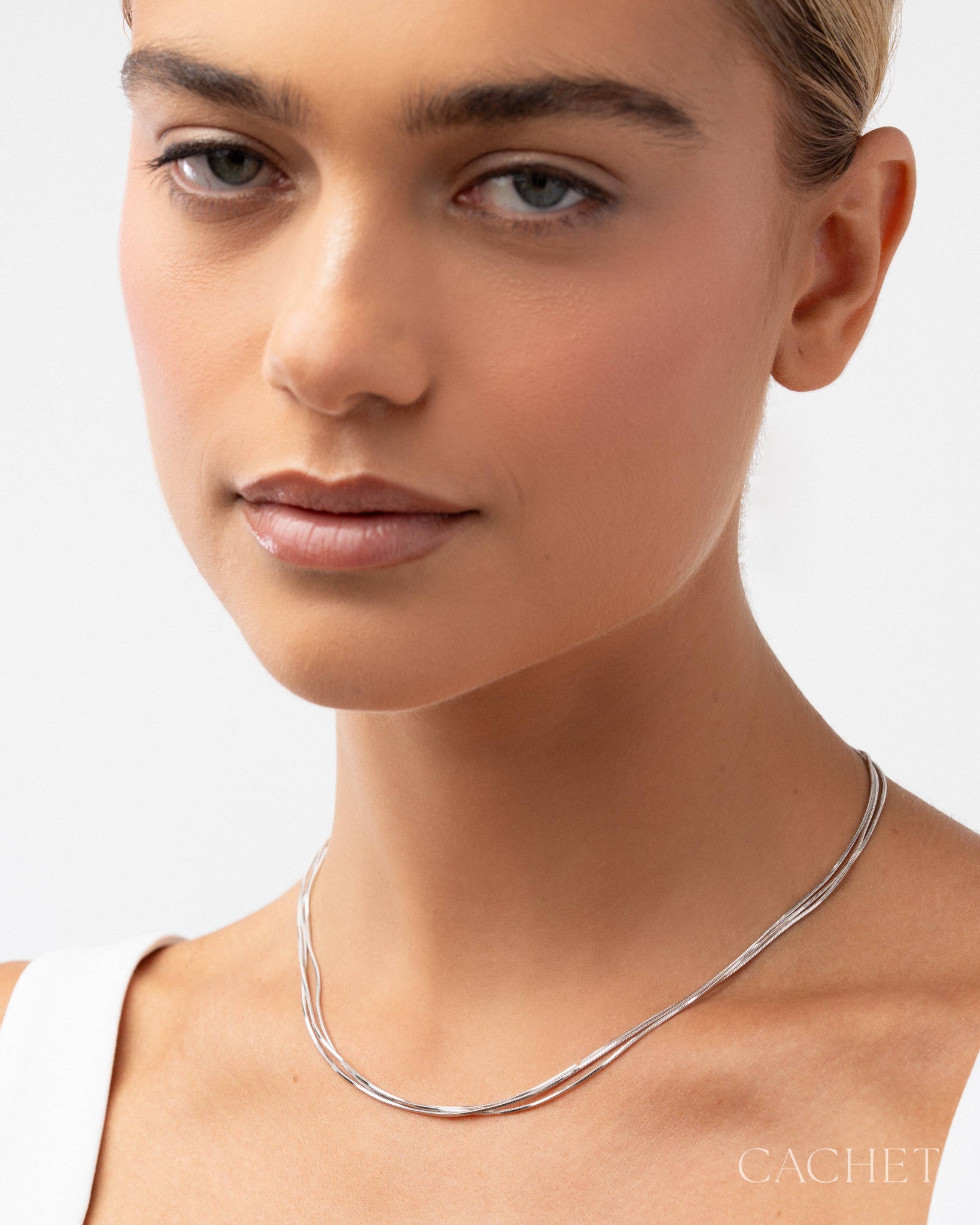 PRE-ORDER: Niveau Rhodium Necklace