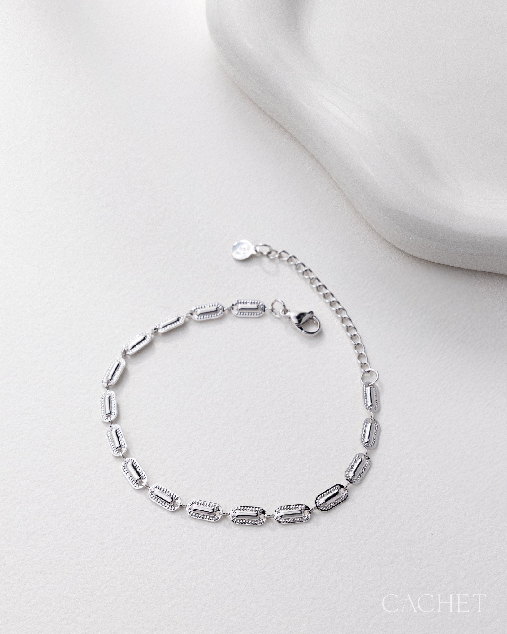 PRE-ORDER: Sora Rhodium Bracelet