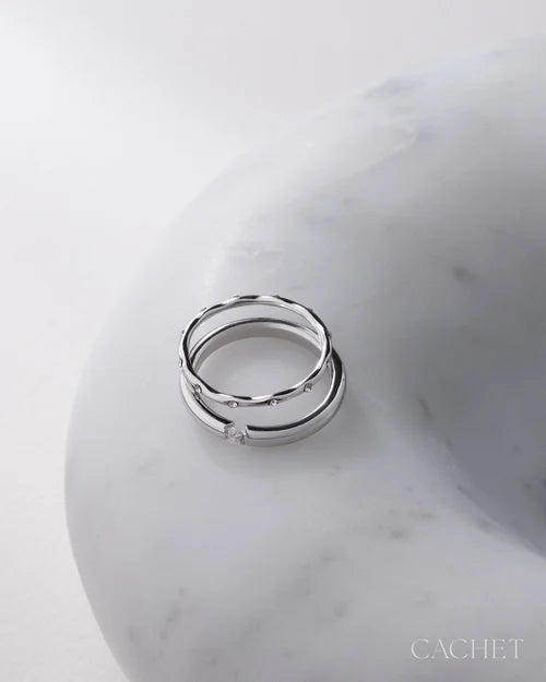 PRE-ORDER: Reve Rhodium Ring