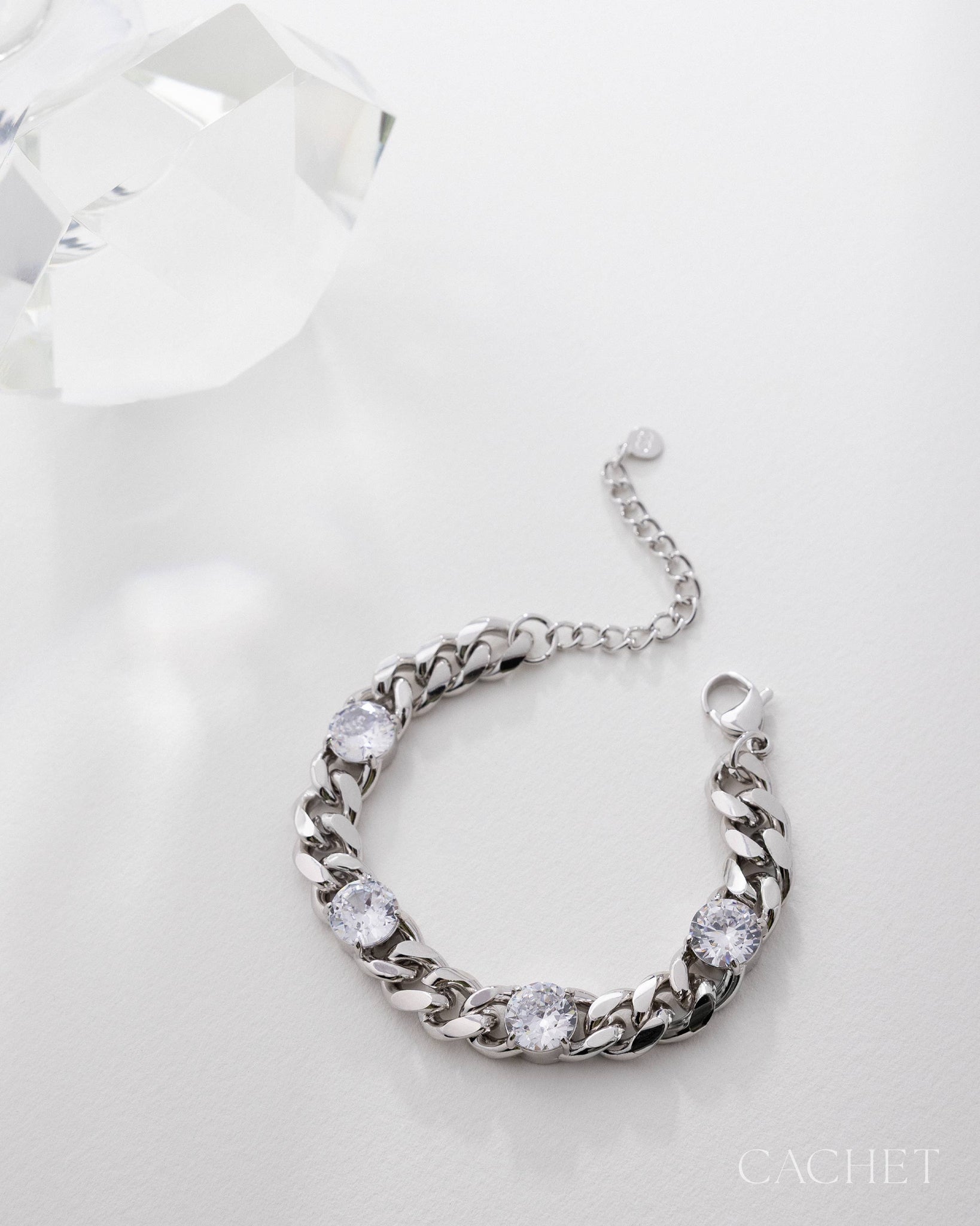 PRE-ORDER: Tirzae Rhodium Bracelet