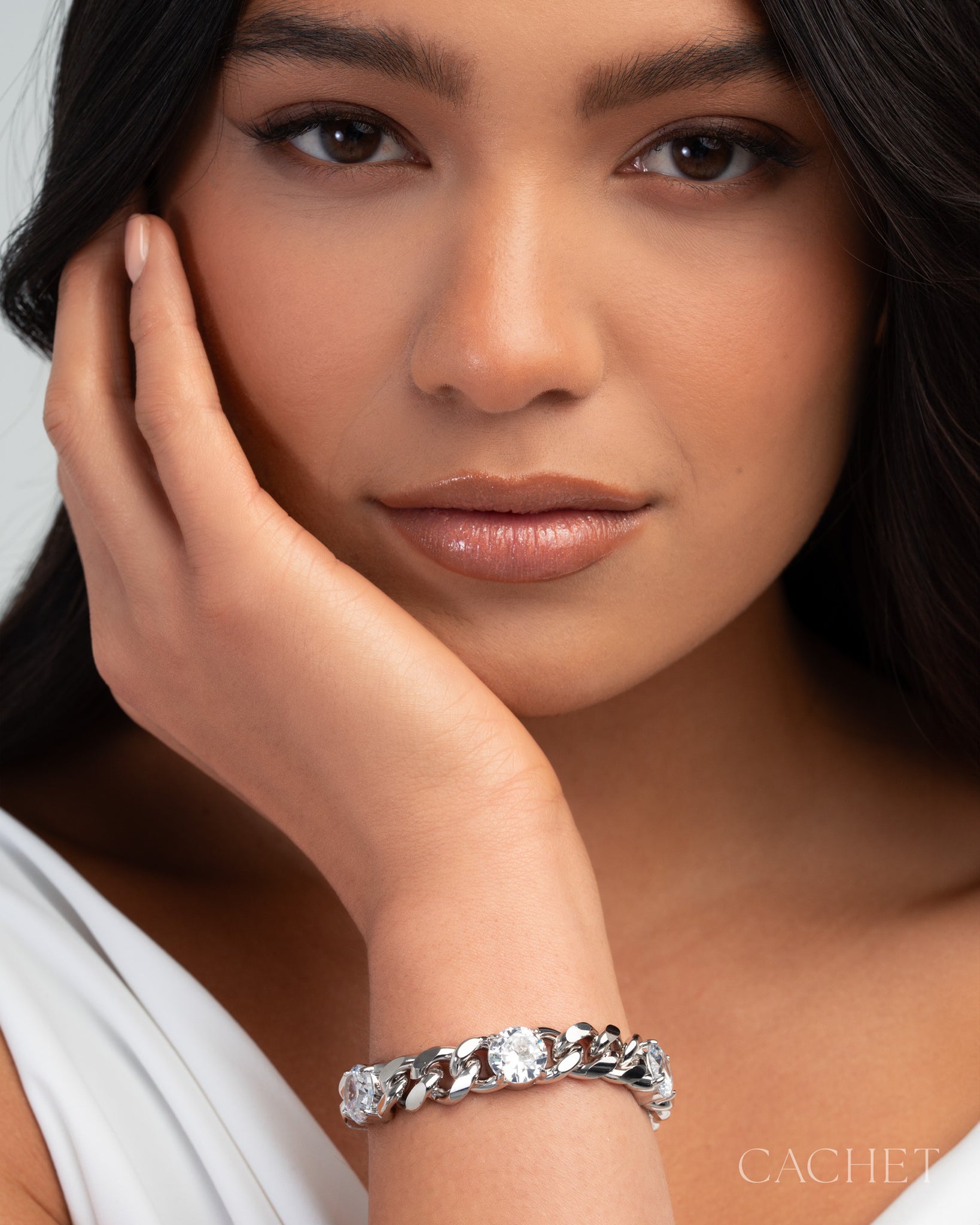 PRE-ORDER: Tirzae Rhodium Bracelet