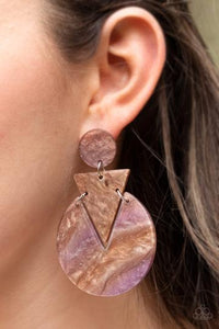 Head Under WATERCOLORS Post Multi Earring