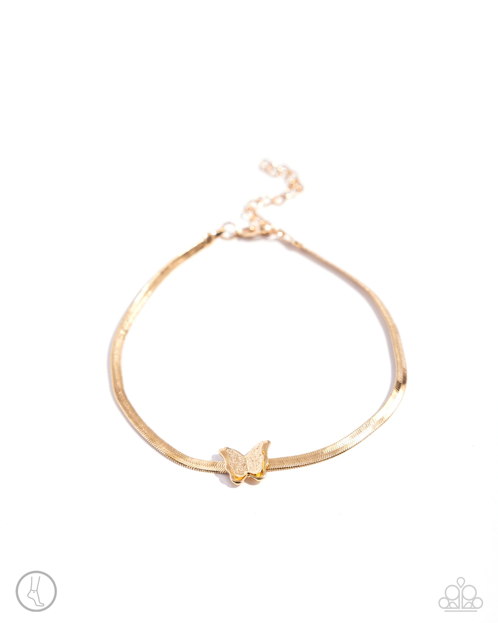 A FLIGHT-ing Chance Gold Anklet