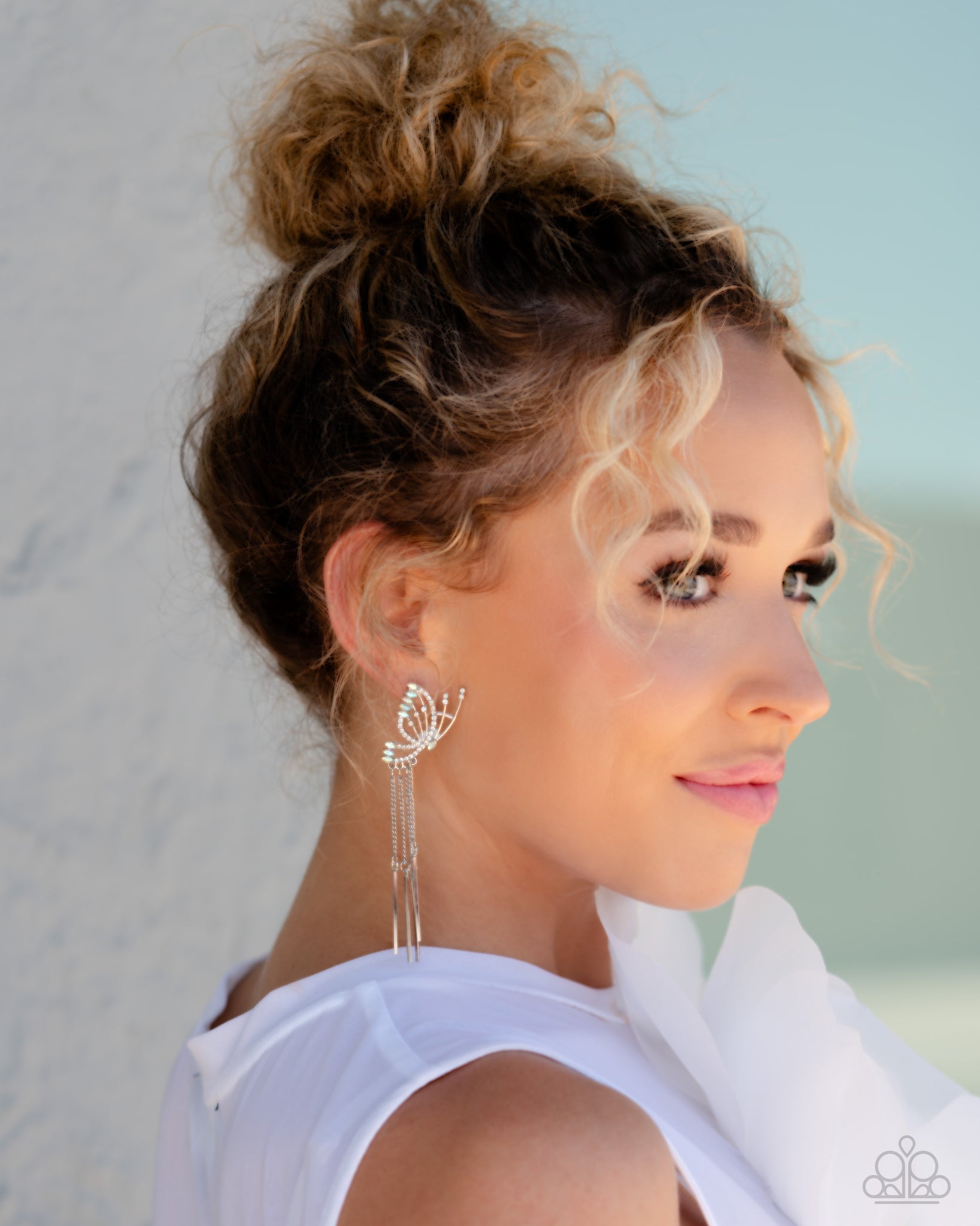 A Few Of My Favorite WINGS White Earrings