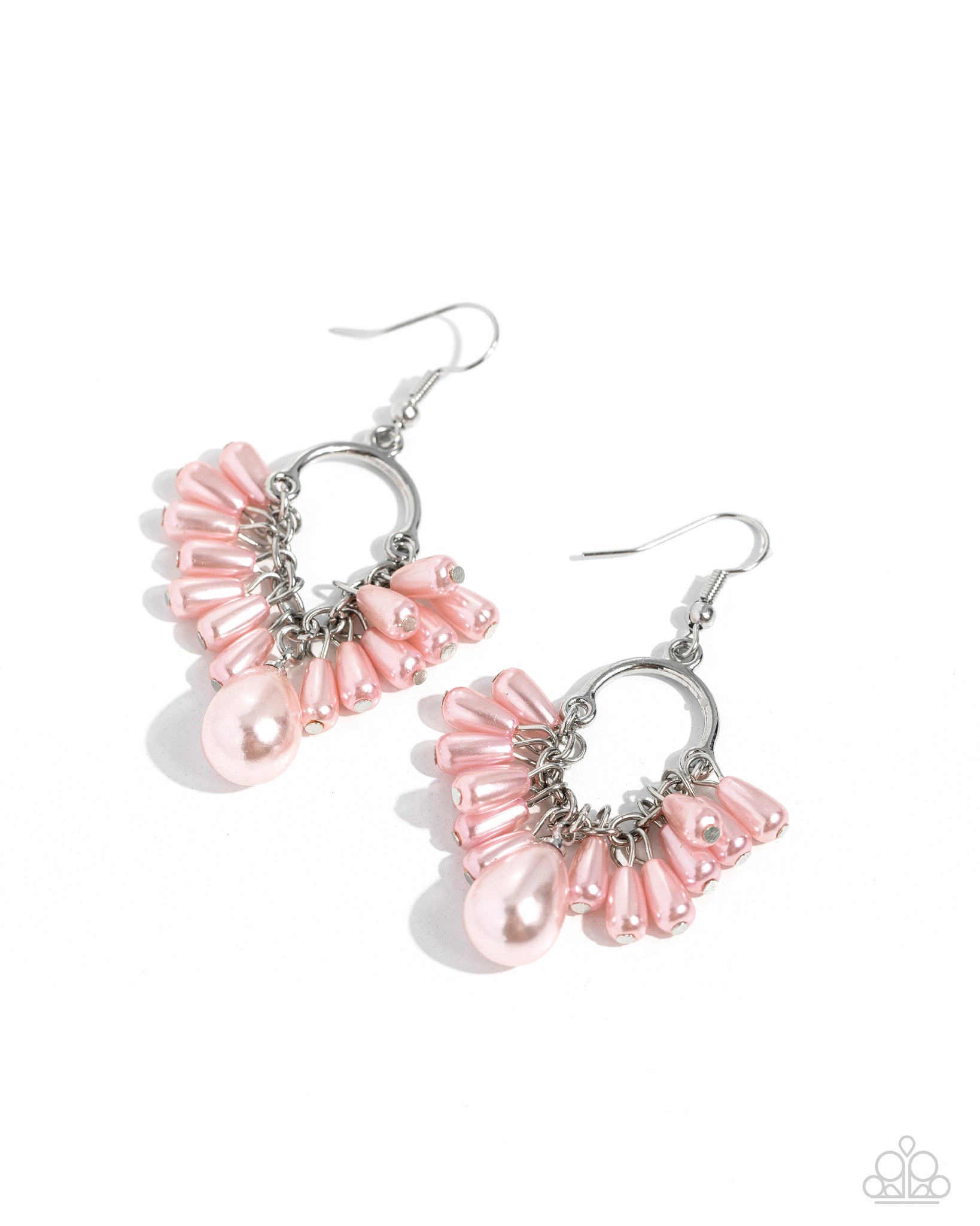 Ahoy There! Earring (White, Pink)