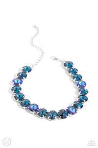 Alluring A-Lister Necklace (Green, Blue)
