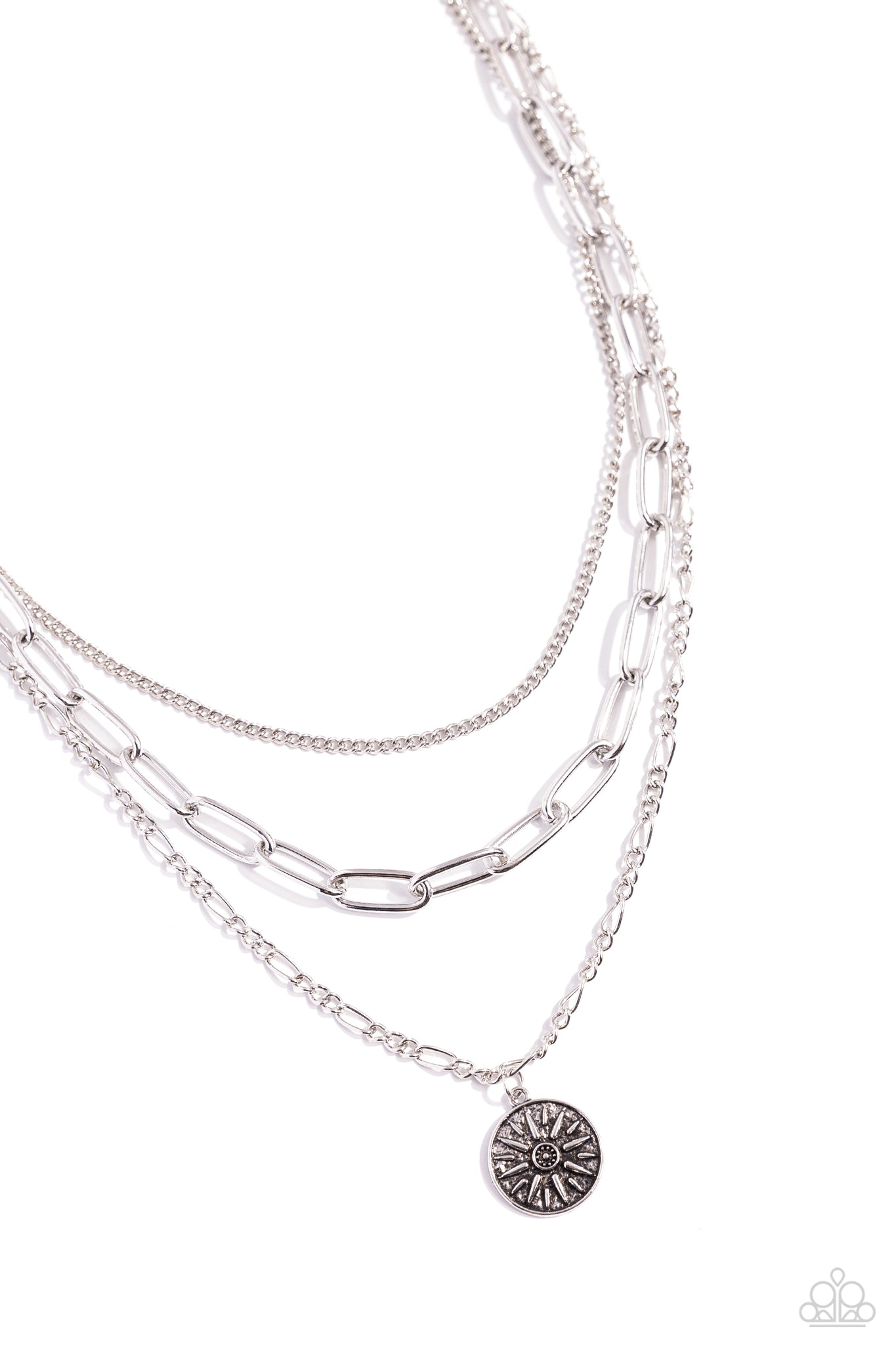 Appointed Artistry Necklace (Multi, Silver)