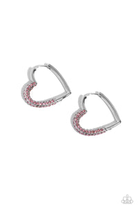 Be Mine, Valentine? Earring (Pink, White, Multi)