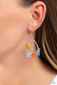 Boisterous Blooms Earring (Multi, Yellow)