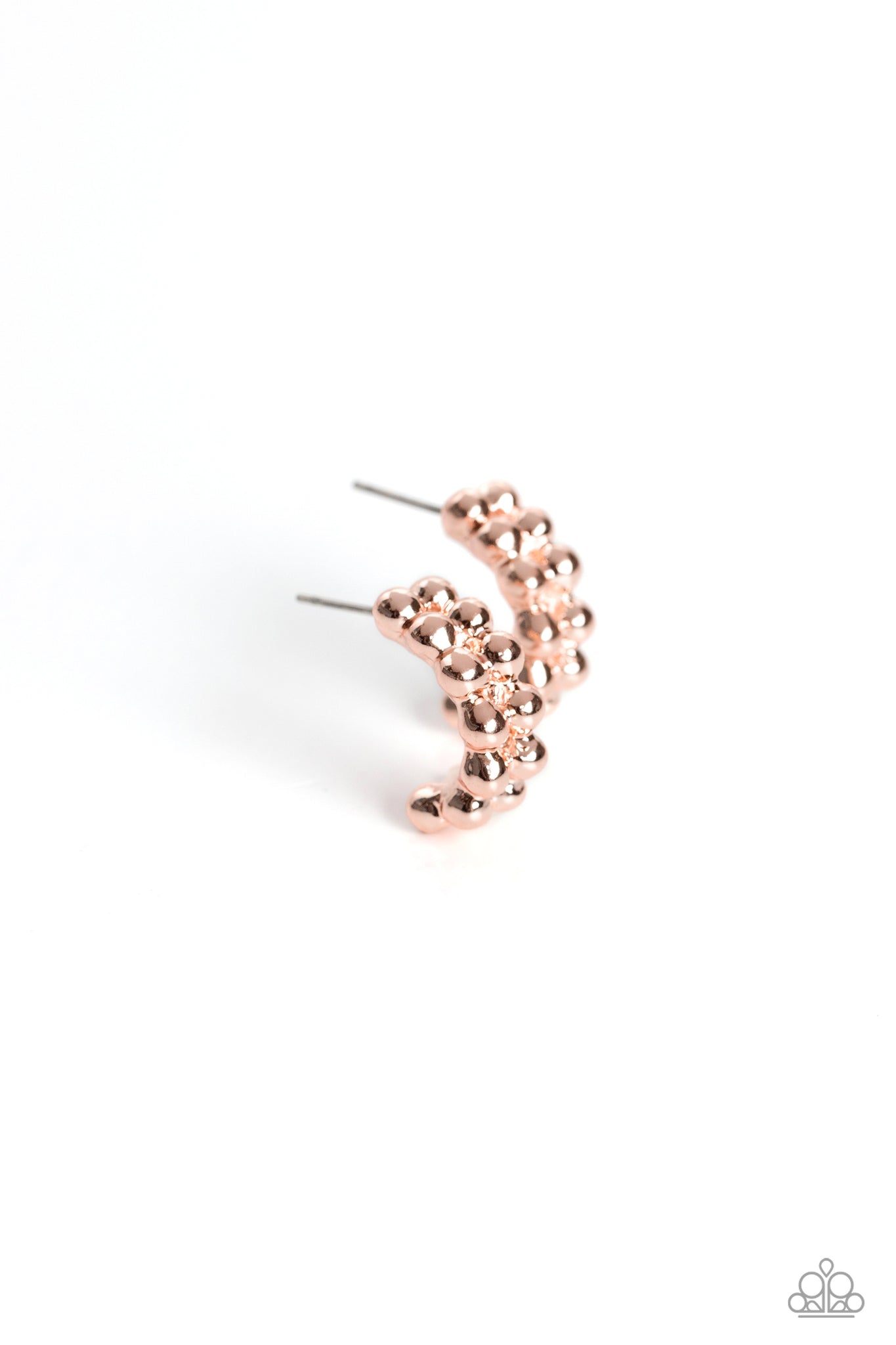 Bubbling Beauty Earring (Rose Gold, Silver)