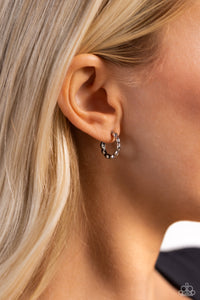 Buzzworthy Bling Silver Earring