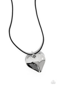 CORDED Love (Black, Copper) Necklace