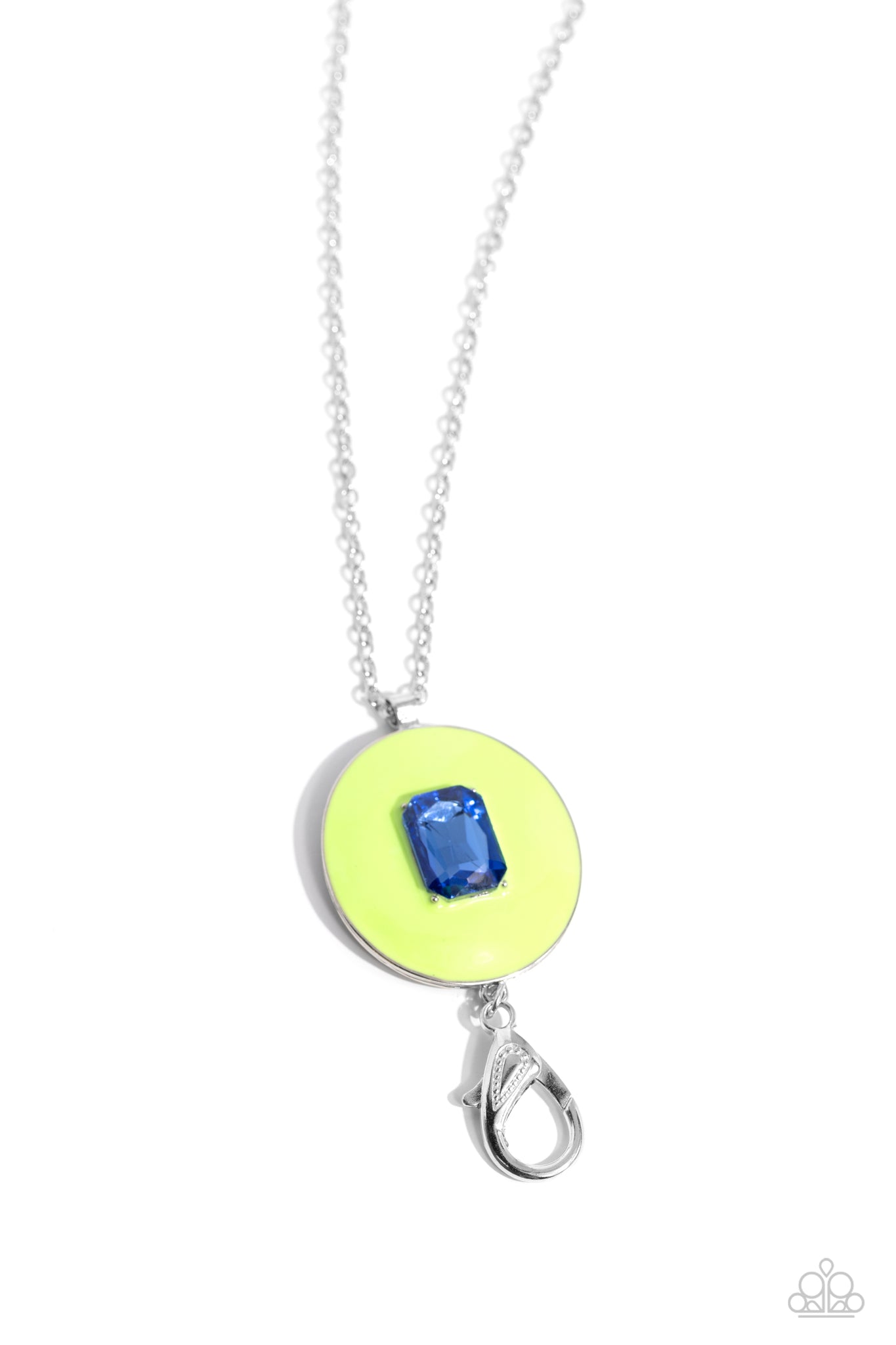 Caliber Collision Green Necklace