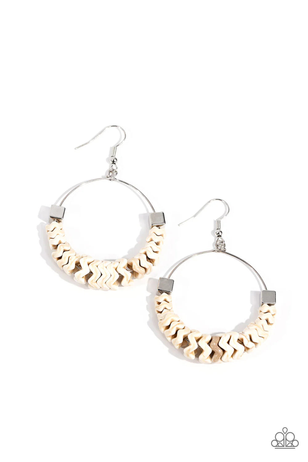 Capriciously Crimped Earring