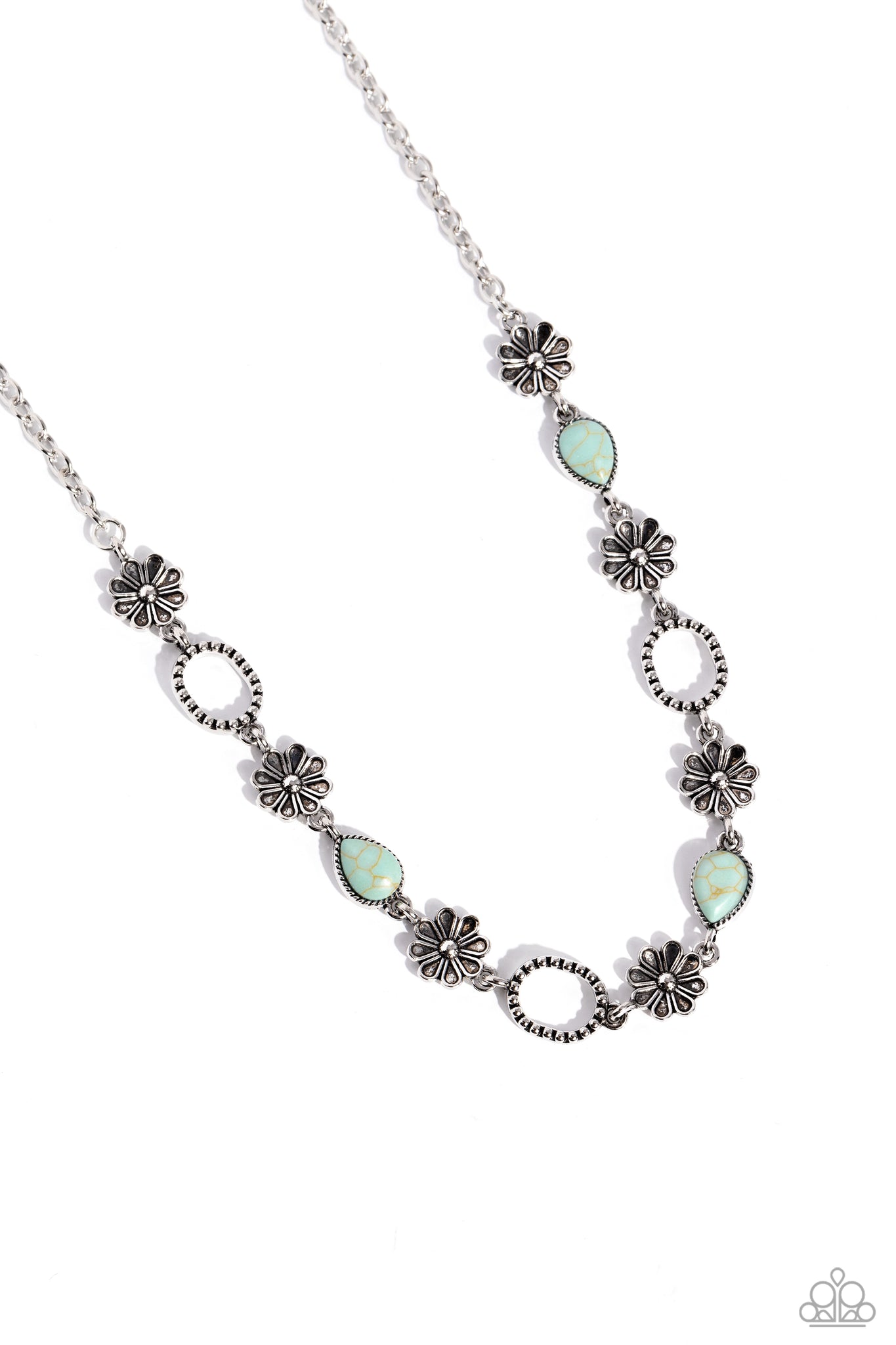 Casablanca Chic Blue Necklace