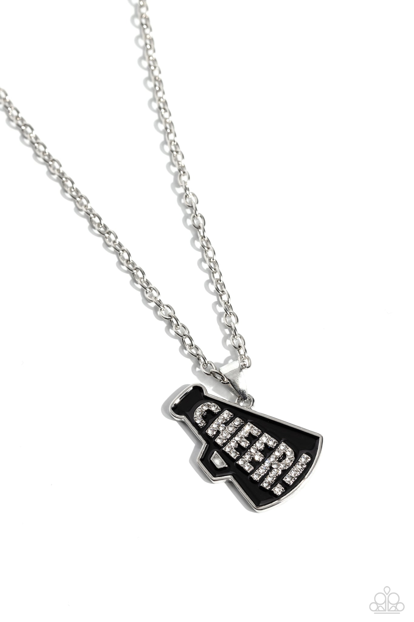 Cheer Champion Black Necklace