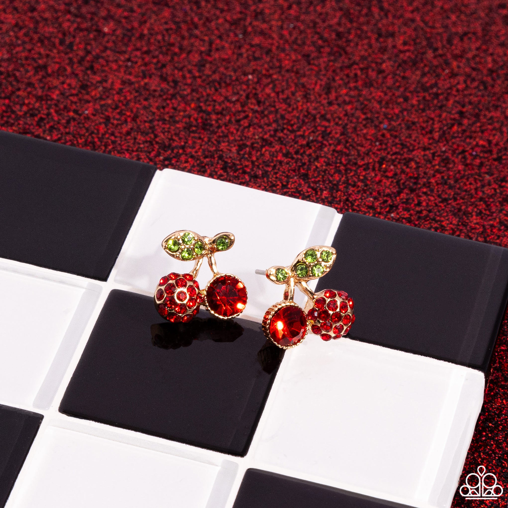 Cherry Candidate Gold Earring