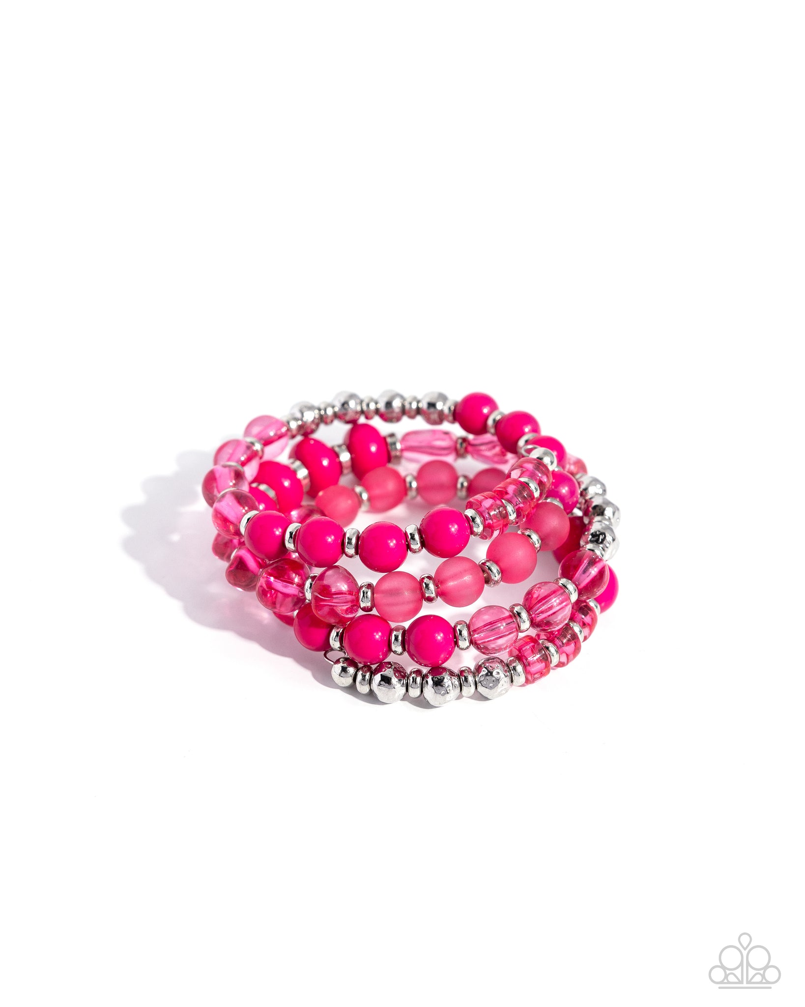 Colorful Charade Pink Bracelet