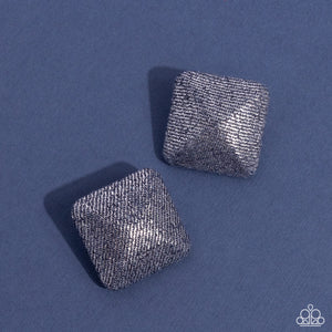 Commercially Corporate Silver Earring