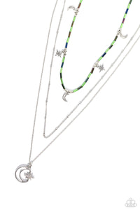 Constant as the Stars Necklace (Blue, Green)