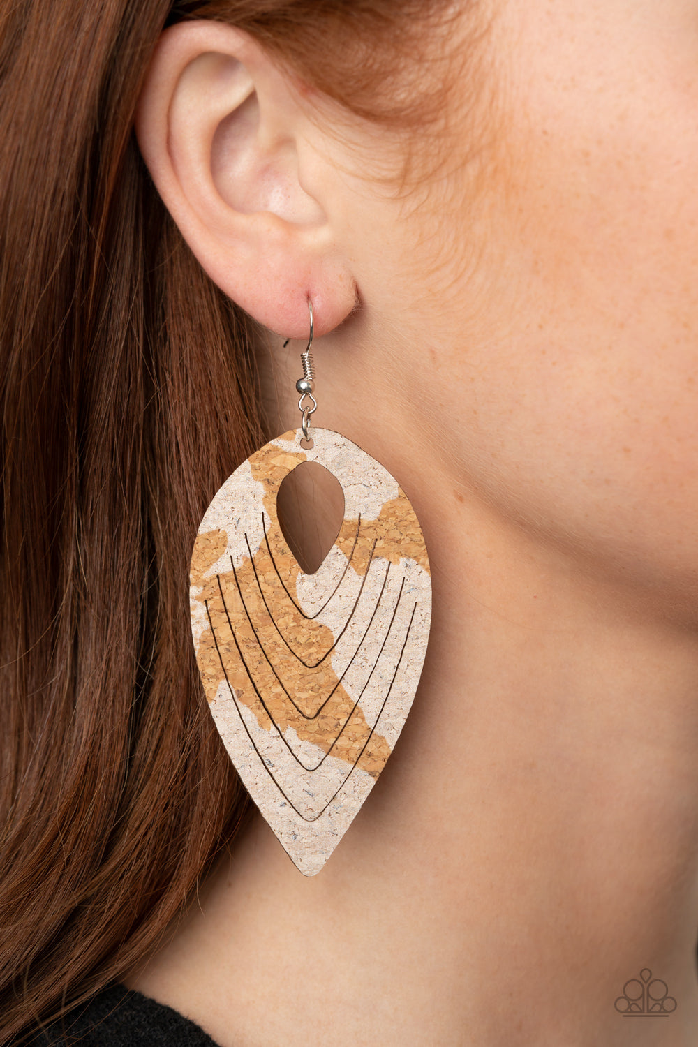 Cork Cabana Earring