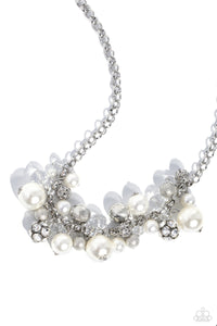 Corporate Catwalk White Necklace