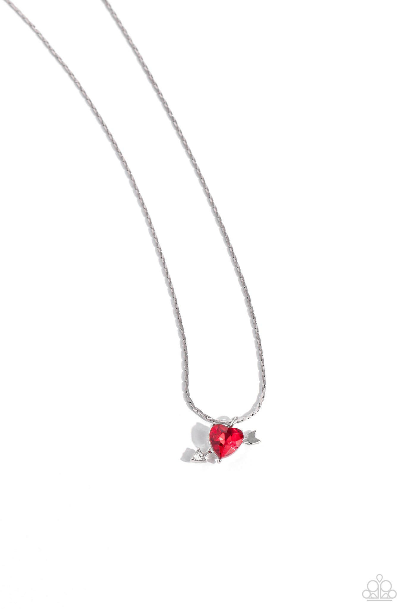 Courting Cupid Necklace (Red, Pink)