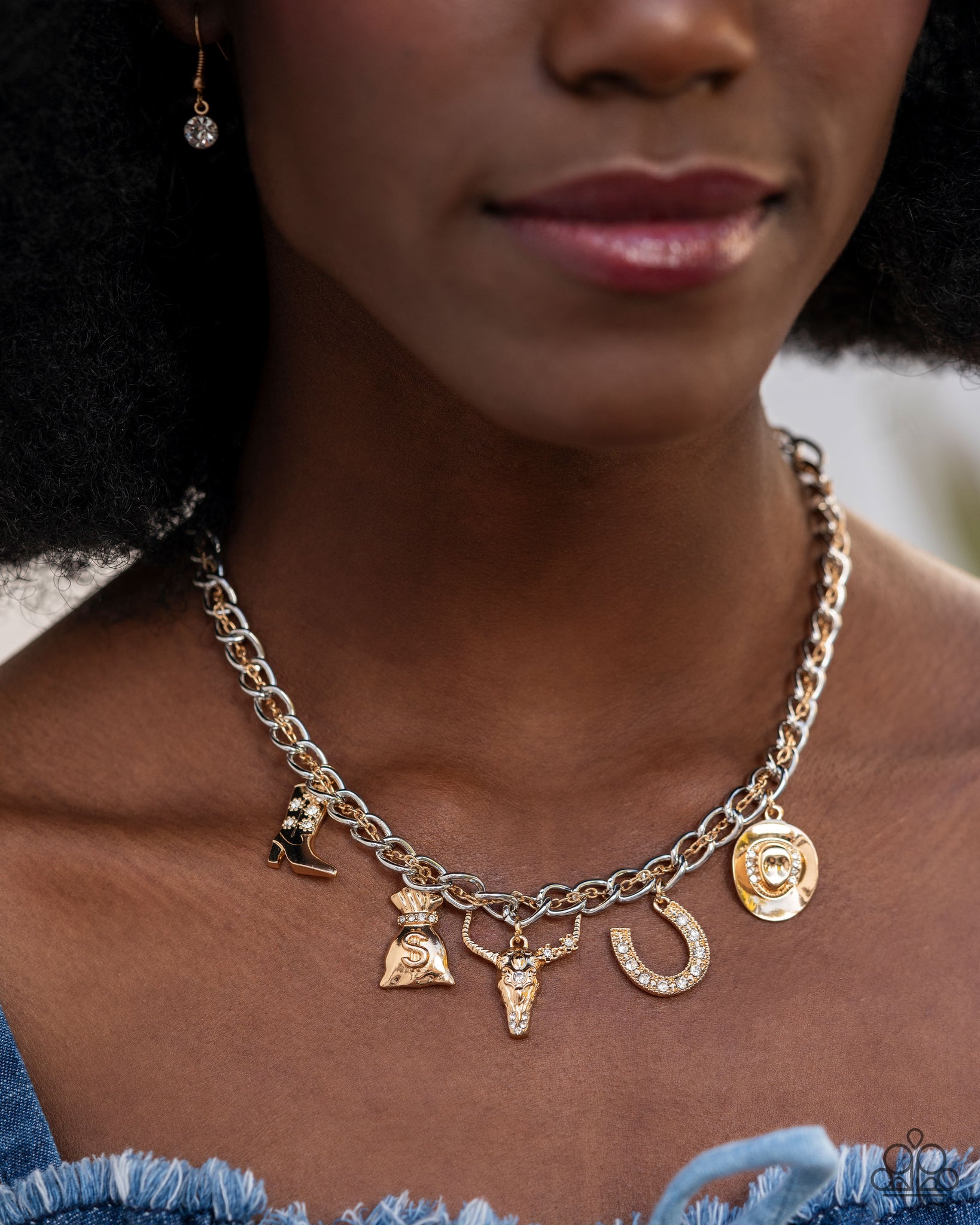 Cowboy Collection Gold Necklace