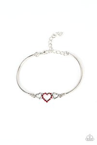 Cupids Confessions Bracelet (Gold, White, Red)
