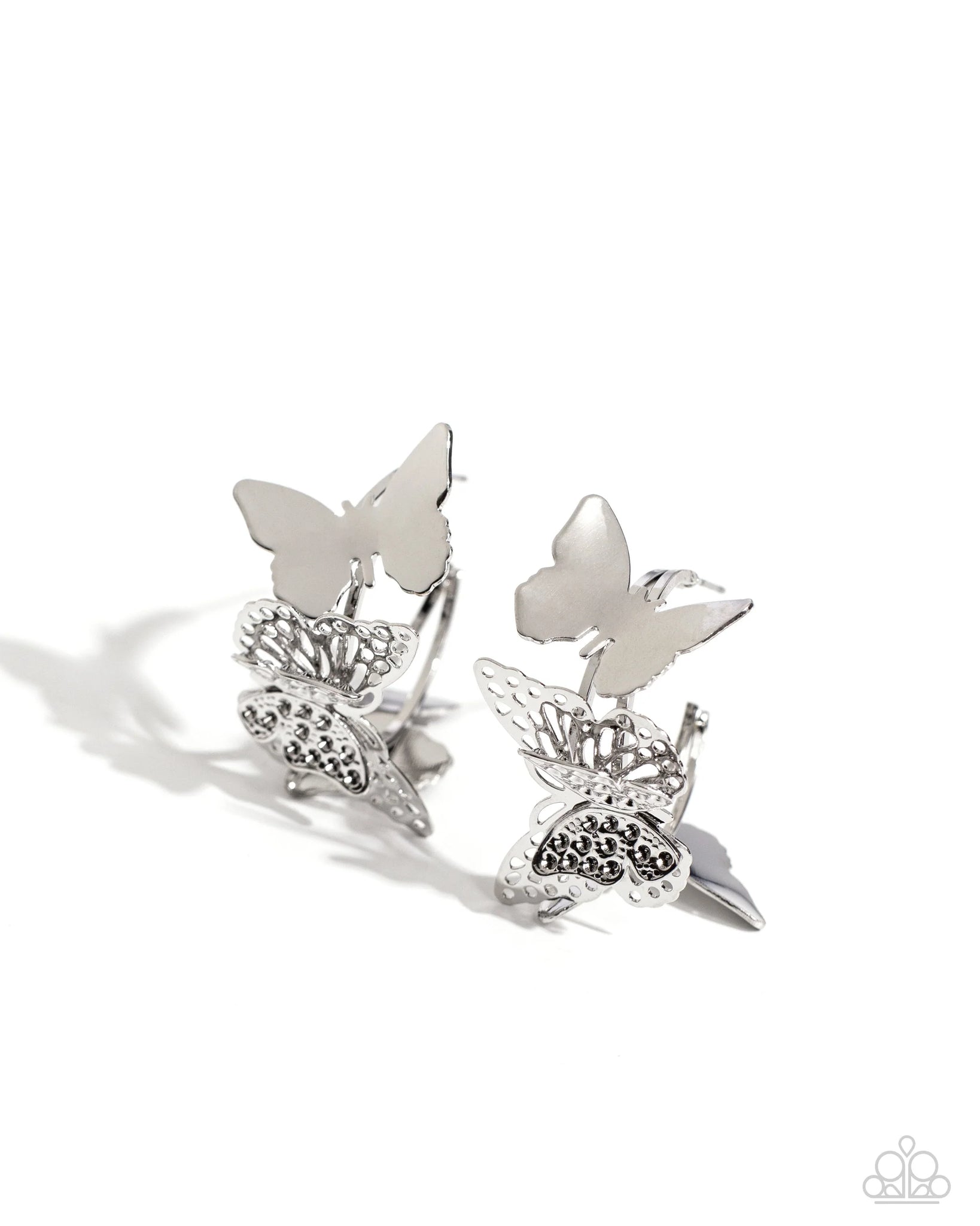 No WINGS Attached Silver Earring