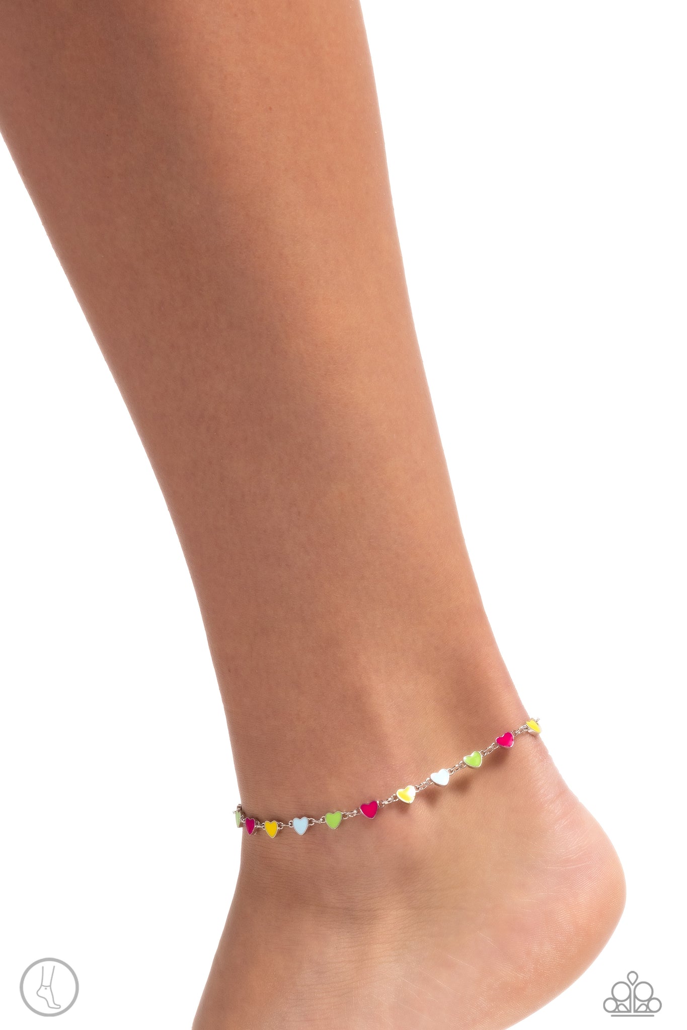 Dancing Delight Anklet (Multi, Green)