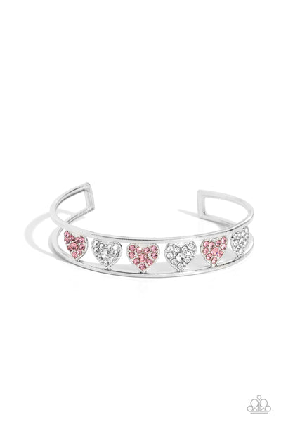 Decadent Devotion Bracelet (Red, White, Pink)