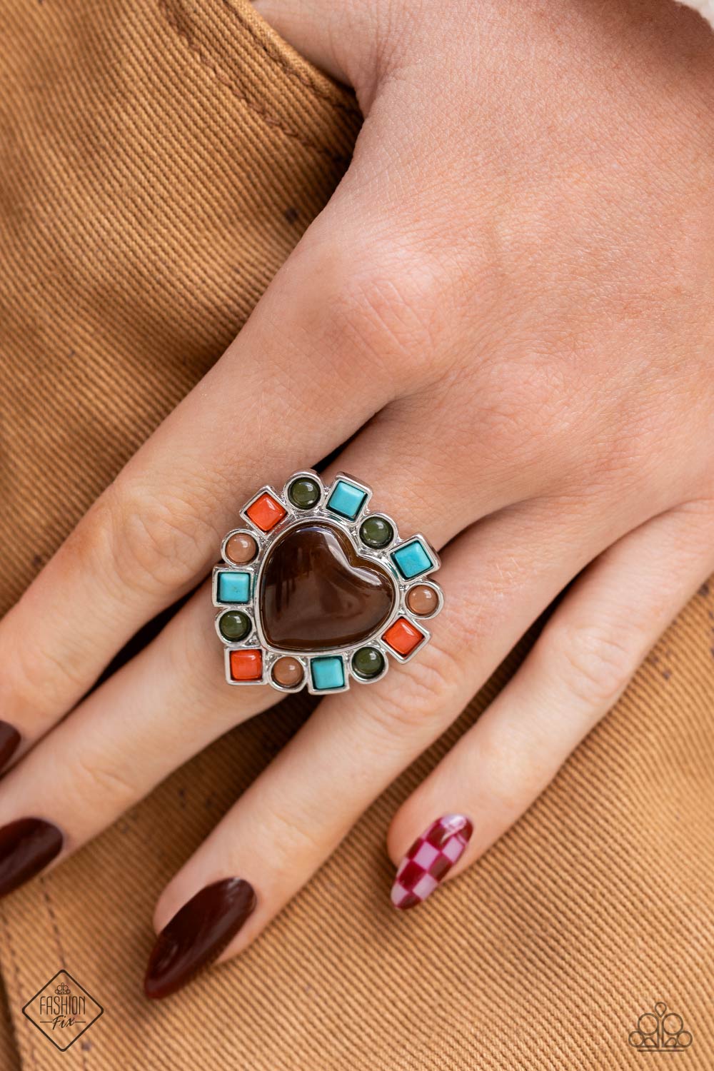 Desertscape Decadence Brown Ring
